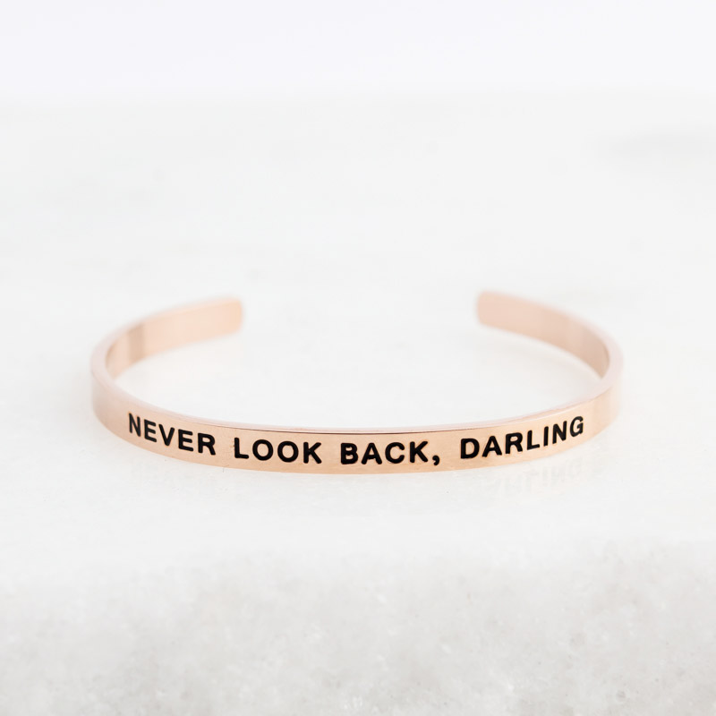 Never Look Back Darling Inspirational Jewelry Lillian And Co