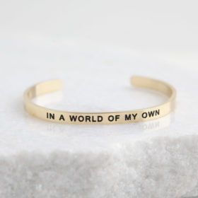 In A World Of My Own - Fandom Jewelry - Lillian and Co.